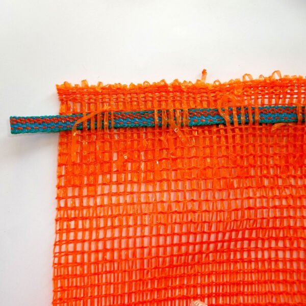 BOLSAS RAFIA NARANJA con Cinta - Imagen 2