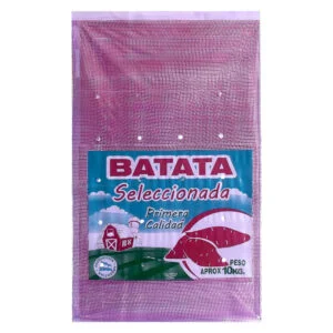 BOLSA POLIETILENO TUBO MORADA
