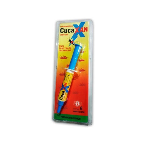 CUCARACHICIDA GLACOXAN JERINGA x 6 Grs.