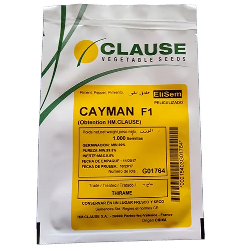 SEMILLA PIMIENTO CAYMAN F1 x 1.000 Un.