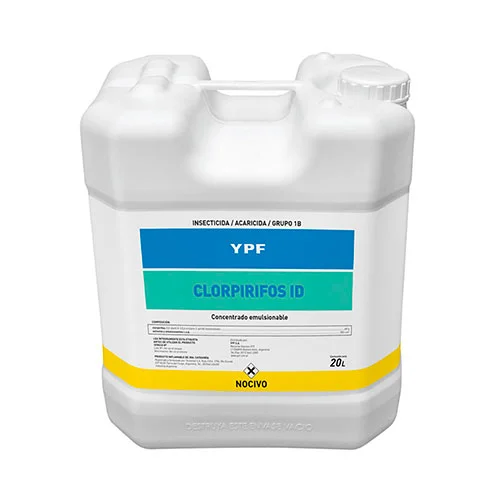 INSECTICIDA ACARICIDA CLORPIRIFOS YPF x 20 Lt.