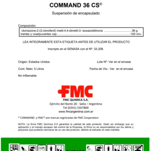 Command x 5 litros